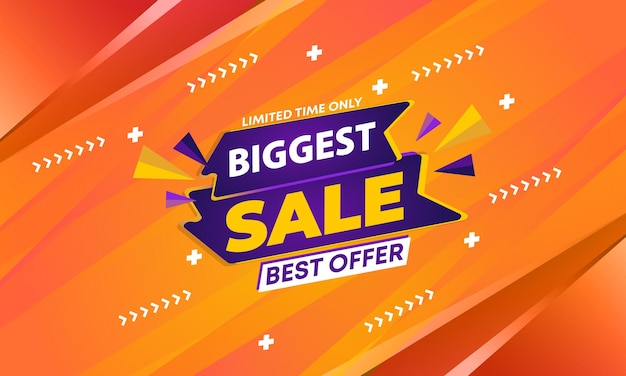 Flash sale discount banner super sale posts design mega sale promotion banners special offer post