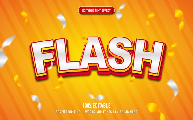 Flash sale text effect