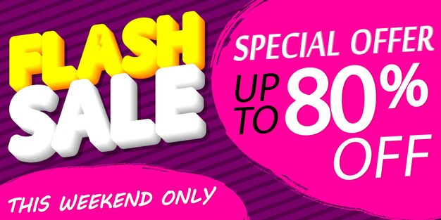 Flash Sale up to 80 off