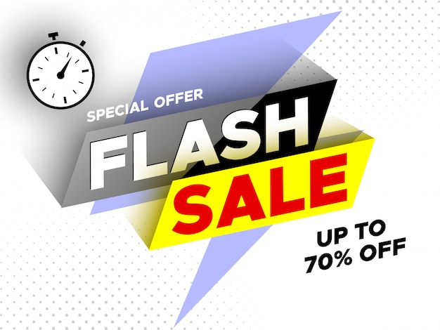 Vector flash sale .