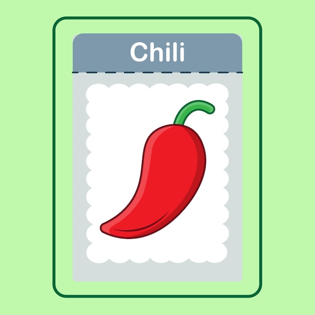 Flashcard Chili