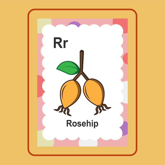 Flashcard Rosehip New