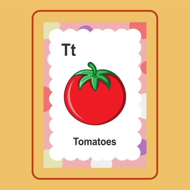 Flashcard Tomaten