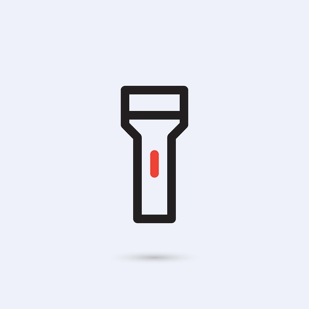 Flashlight Flat Icon