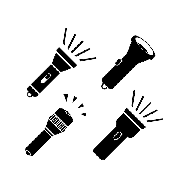 Flashlight icon vector illustration design