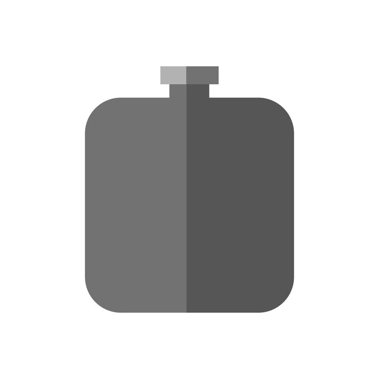 Vector flask flat icon