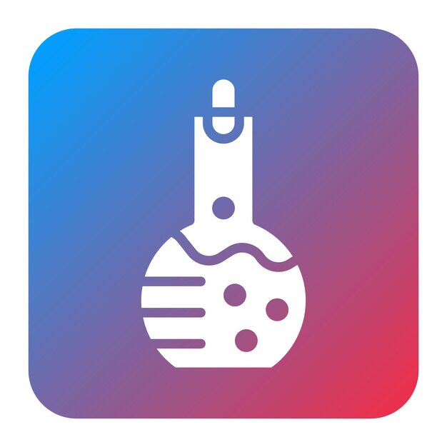 Flask icon vector afbeelding Kan worden gebruikt voor Data Science