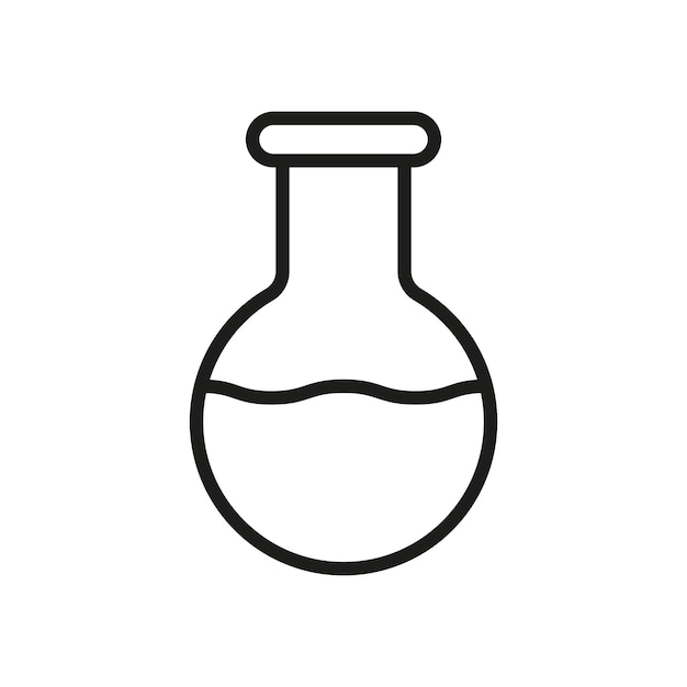 flask icon vector design templates simple and modern