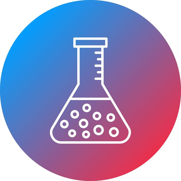 Flask icon vector image Can be used for Research and Science