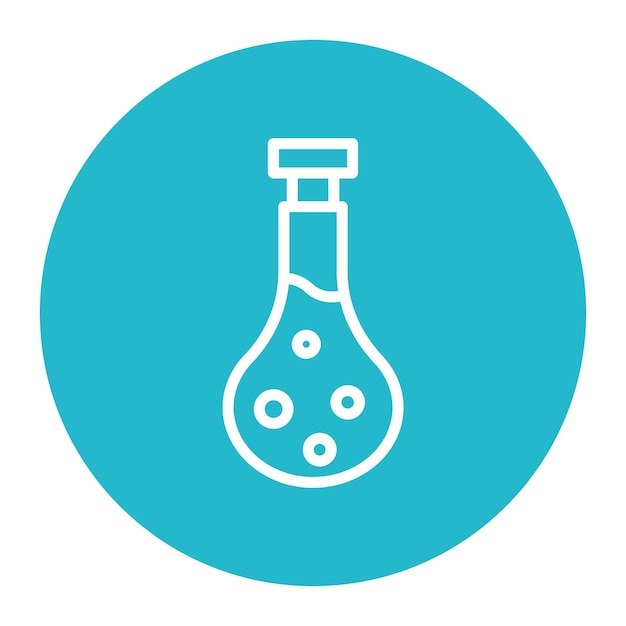 Flask icon vector image Can be used for Science