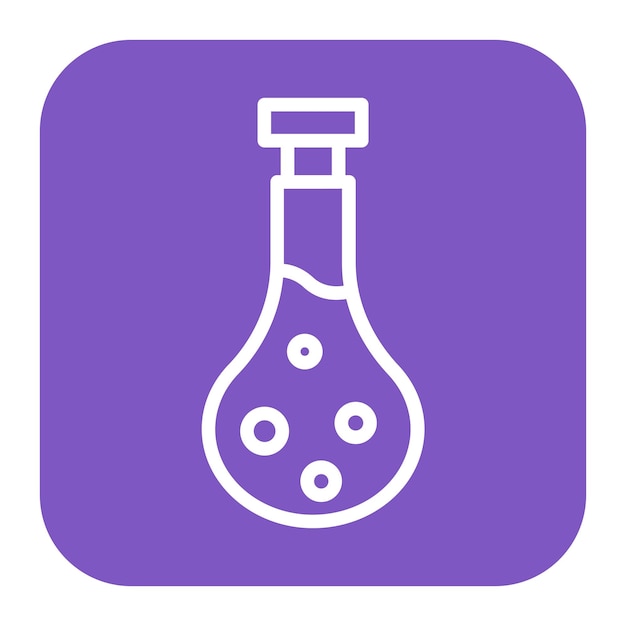 Flask icon vector image Can be used for Science