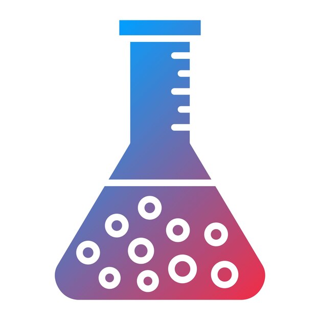 Flask-iconich vectorbeeld Kan worden gebruikt voor onderzoek en wetenschap