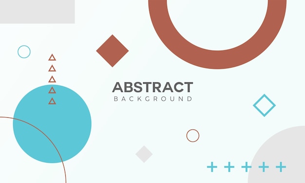 Vector flat abstract background with minimal style.