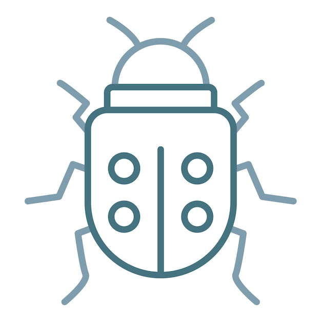 Flat Bug-illustratie
