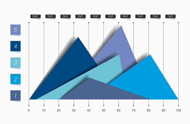 Grafico piatto elementi infographics modificabili semplicemente a colori