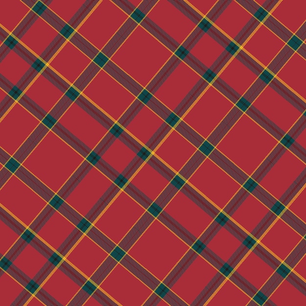 flat christmas plaid pattern design