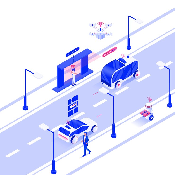 Vector flat color modern isometric illustration design