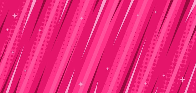 flat comic style background speed pink