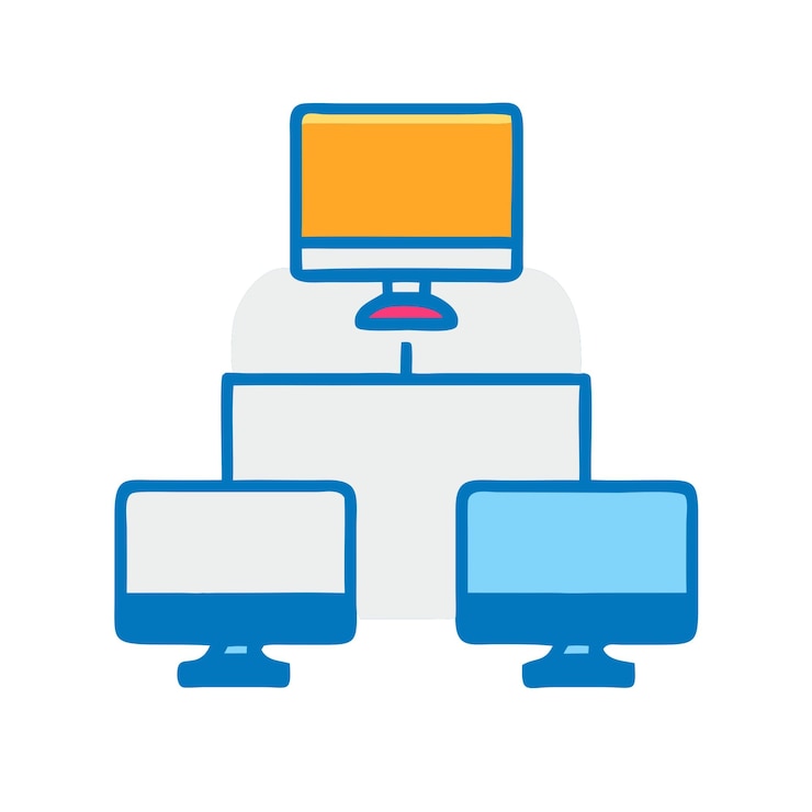 Vector flat connection icon png transparent vector layer illustration