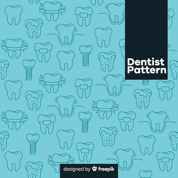 Flat dentist pattern