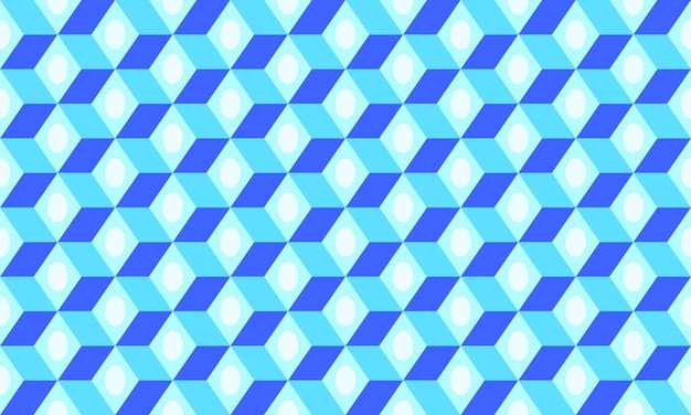 Flat design abstract background with blue color