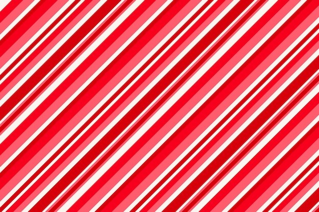 Vector flat design candy cane background