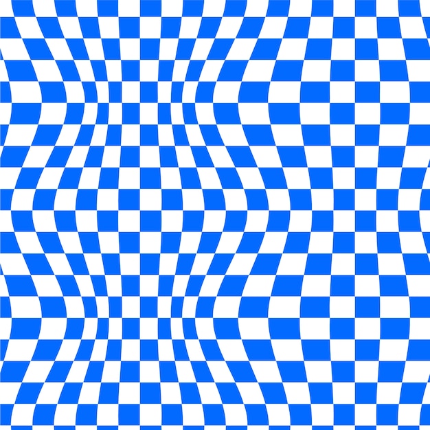 Vector flat design checkerboard pattern design