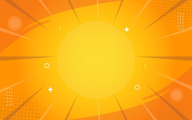 flat design comics style background
