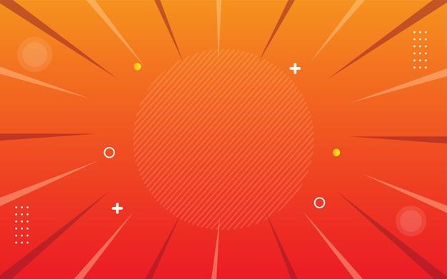 flat design comics style background