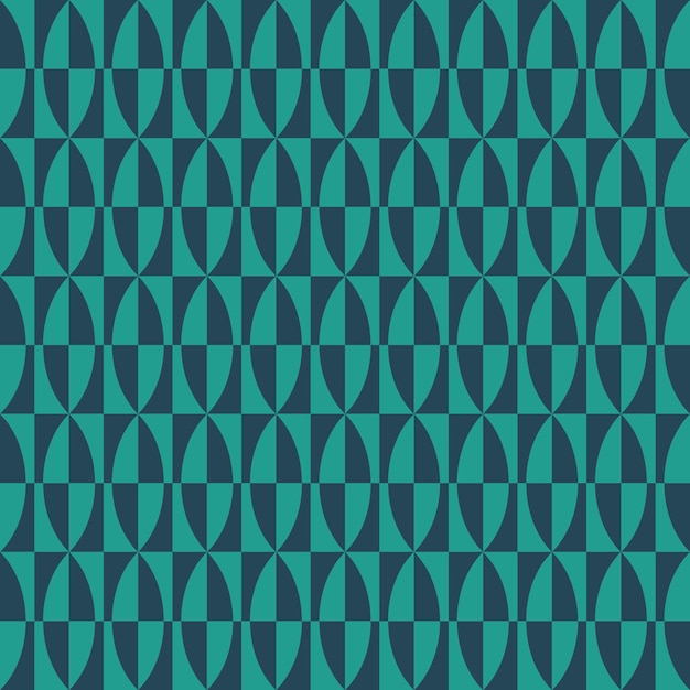 Vector flat design geometric abstract tiles seamless pattern