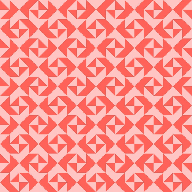 Flat design geometric abstract tiles seamless pattern