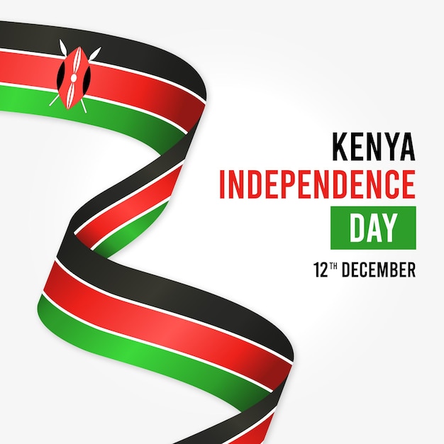 Flat design jamhuri day celebration