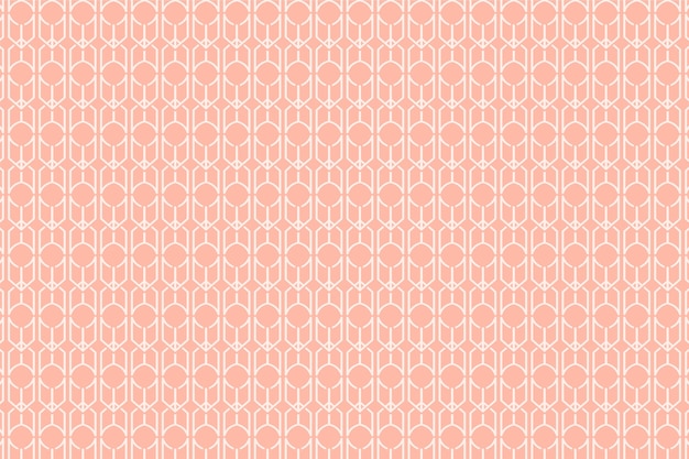 Flat design of lattice pattern