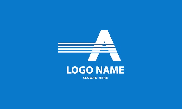 Flat design logo design