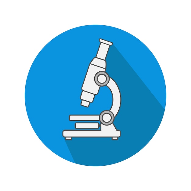 Design piatto del microscopio, un'apparecchiatura di ricerca di laboratorio