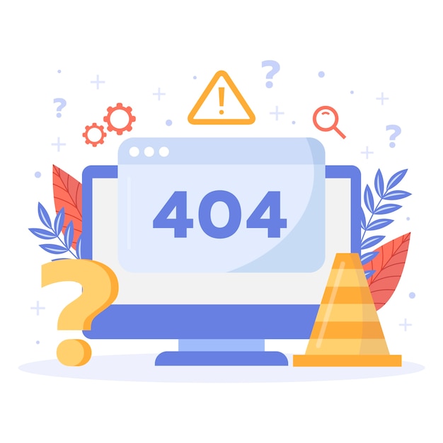 Vector flat design no data illustration