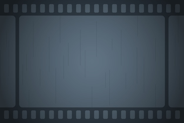 Flat design  old film background