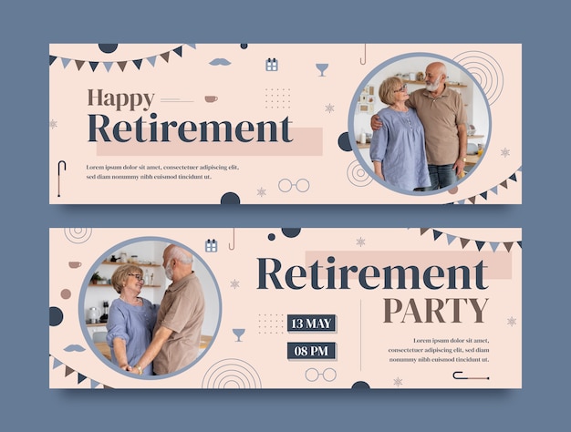 retirement party banners