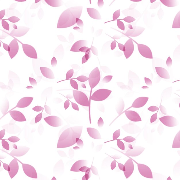 Vector flat design small flowers pattern design