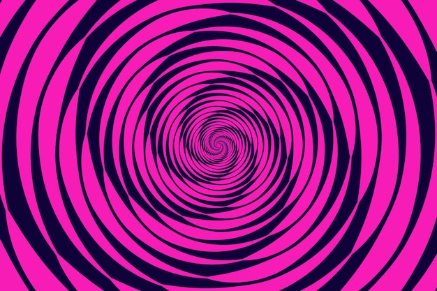 Flat design spiral circle background