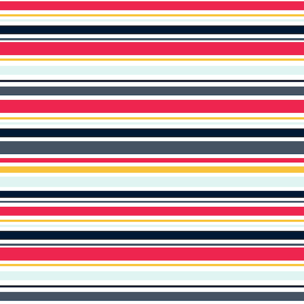 Vector flat design stripes pattern design