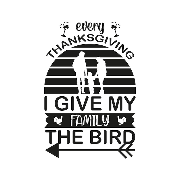 flat design thanksgiving tshirt thanksgiving happy Thanksgiving typography tshirt