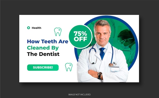 flat design or web banner youtube thumbnail