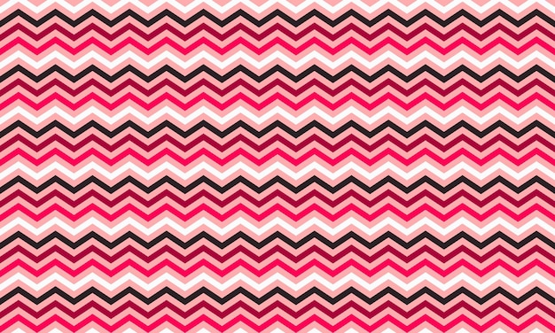 Flat design zig zag abstract background