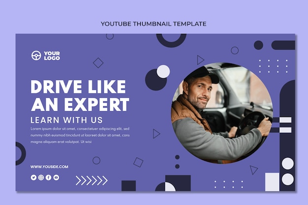 フラット自動車教習所のYouTubeサムネイル