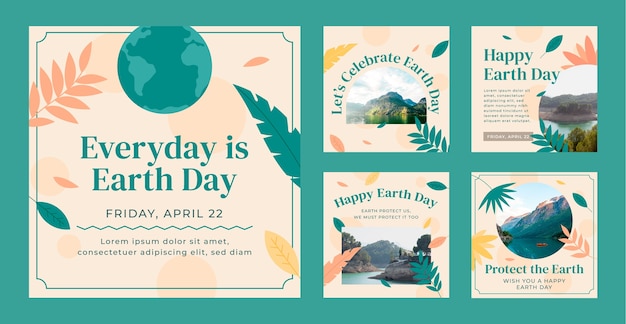 flat earth day instagram posts collection
