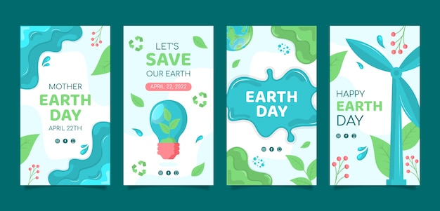 flat earth day instagram stories collection
