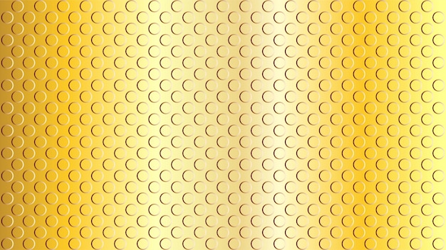 Flat Embossed Gold Dot Texture Abstract Background Design Template Realistic Rendition Golf Ball Seamless Pattern