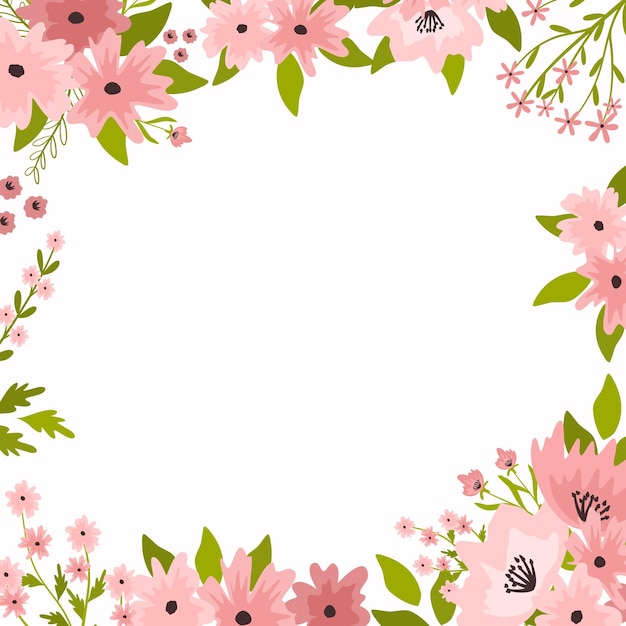 Flat Flower Frame