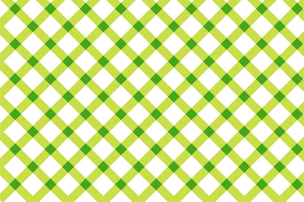 Vector flat green checkered background